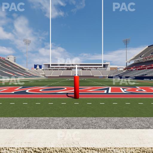 Casino Del Sol Stadium - Section W 12 Seat View