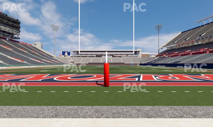 Casino Del Sol Stadium - Section W 12 Seat View