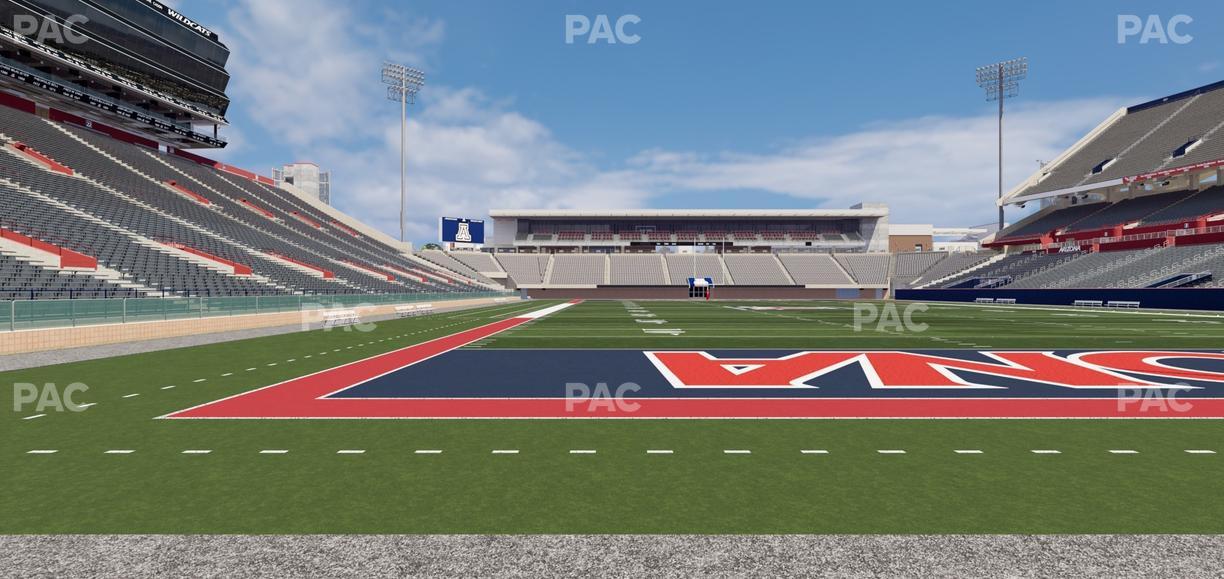 Casino Del Sol Stadium - Section W 13 Seat View