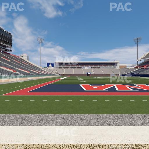 Casino Del Sol Stadium - Section W 13 Seat View