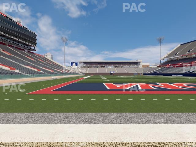 Casino Del Sol Stadium - Section W 13 Seat View