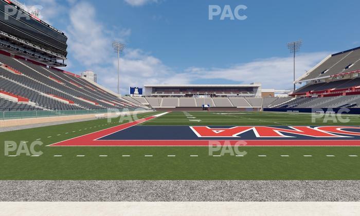 Casino Del Sol Stadium - Section W 13 Seat View