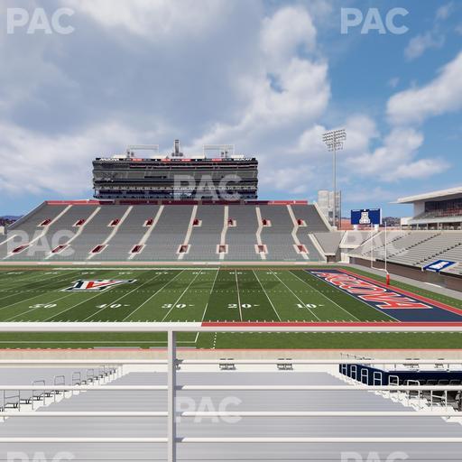 Casino Del Sol Stadium - Section W 2 Seat View