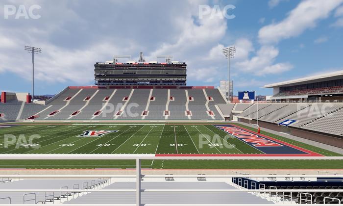 Casino Del Sol Stadium - Section W 2 Seat View