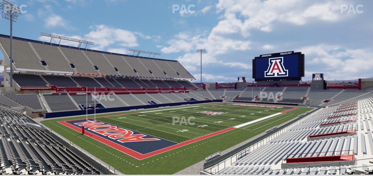 Casino Del Sol Stadium - Section W 27 Seat View