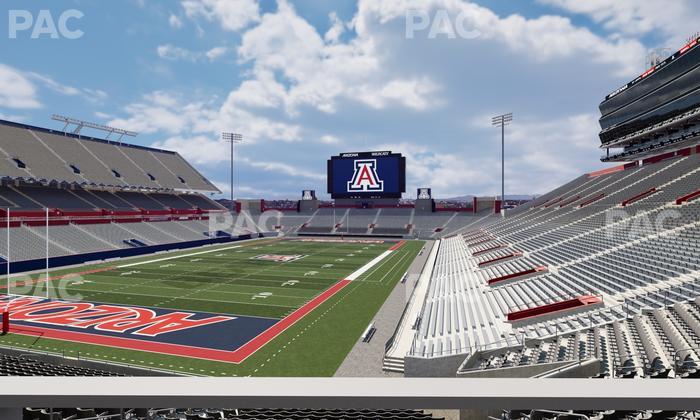 Casino Del Sol Stadium - Section W 28 Seat View