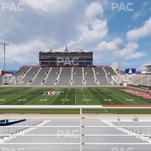 Casino Del Sol Stadium - Section W 3 Seat View