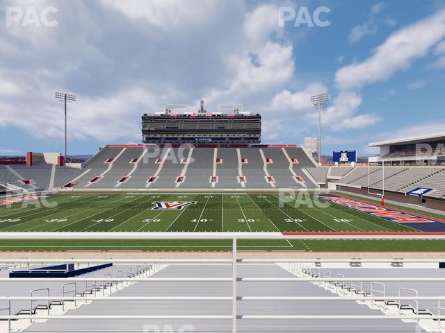 Casino Del Sol Stadium - Section W 3 Seat View