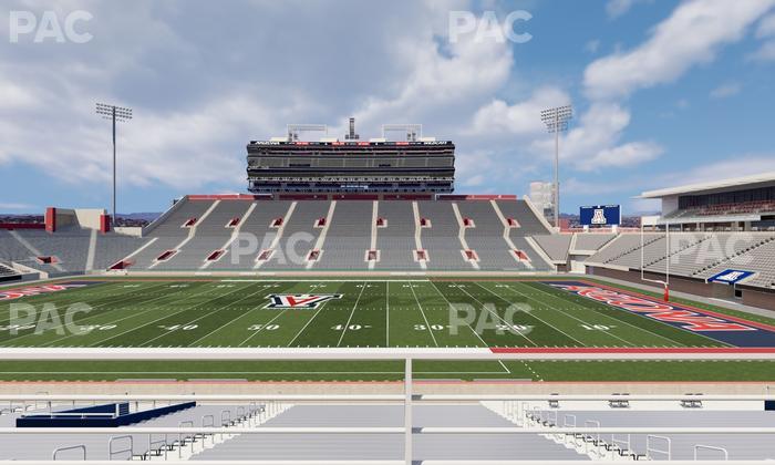 Casino Del Sol Stadium - Section W 3 Seat View