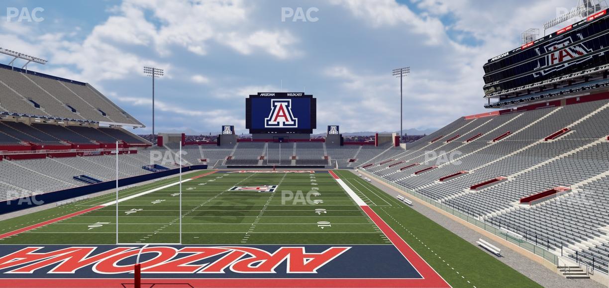 Casino Del Sol Stadium - Section W 30 Seat View