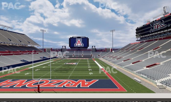 Casino Del Sol Stadium - Section W 30 Seat View