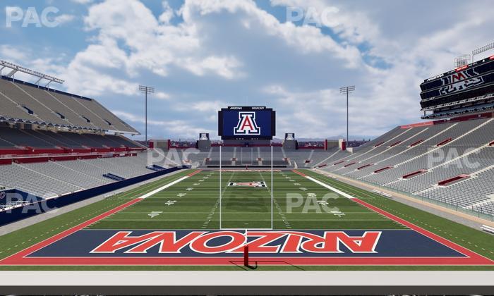 Casino Del Sol Stadium - Section W 31 Seat View