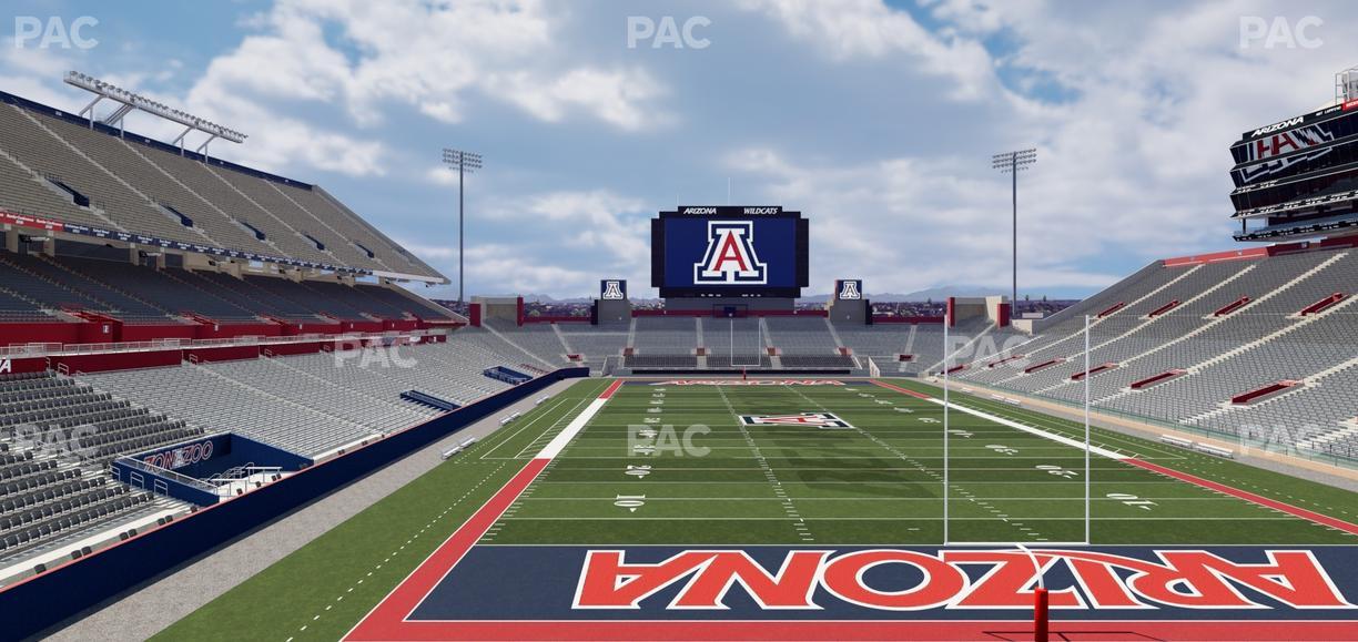 Casino Del Sol Stadium - Section W 32 Seat View