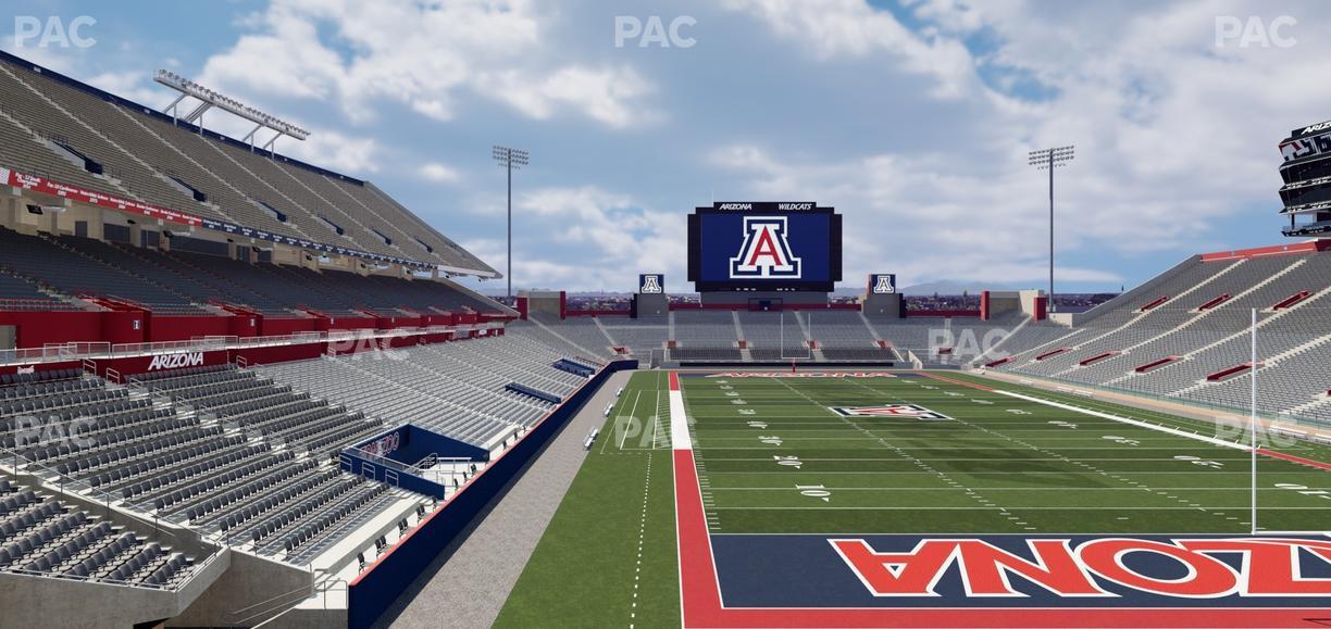 Casino Del Sol Stadium - Section W 33 Seat View