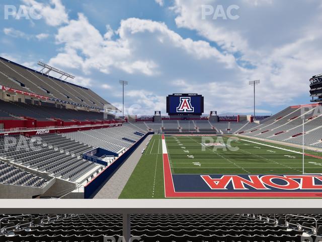 Casino Del Sol Stadium - Section W 33 Seat View