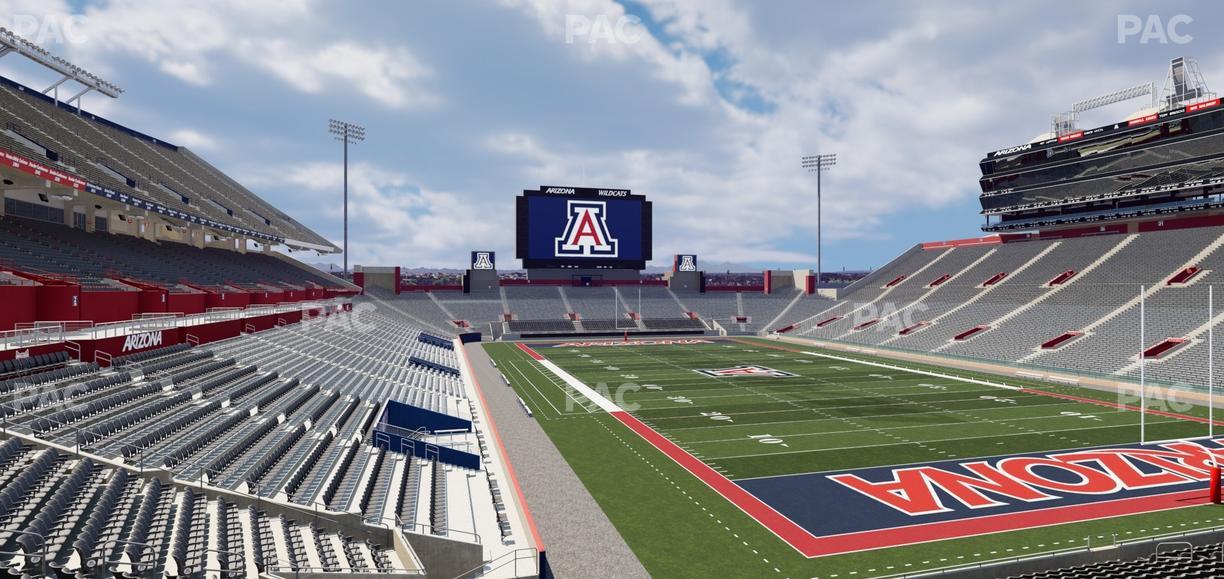 Casino Del Sol Stadium - Section W 34 Seat View