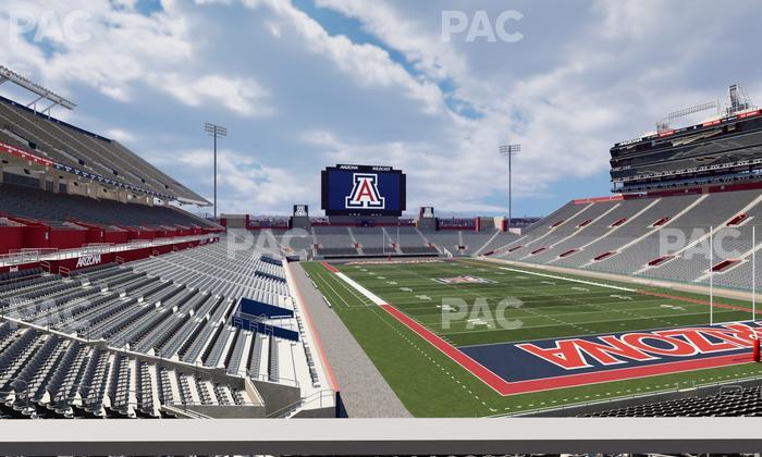 Casino Del Sol Stadium - Section W 34 Seat View