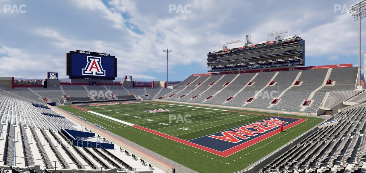 Casino Del Sol Stadium - Section W 35 Seat View