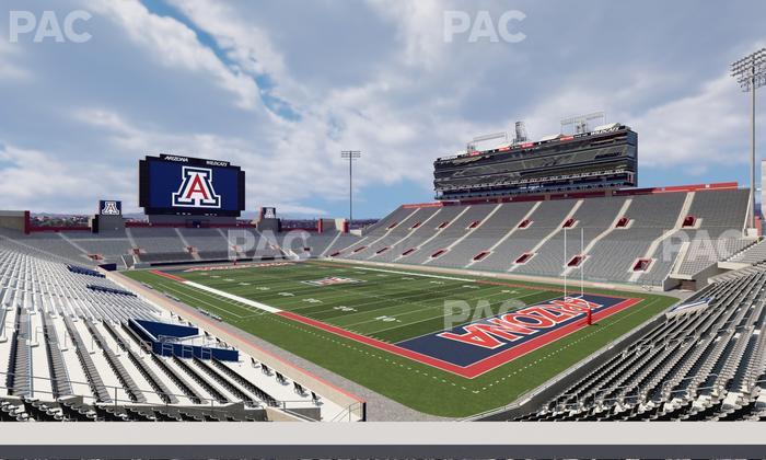 Casino Del Sol Stadium - Section W 35 Seat View