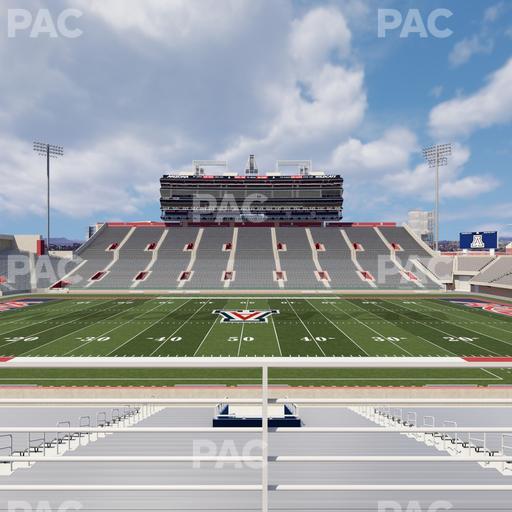 Casino Del Sol Stadium - Section W 4 Seat View