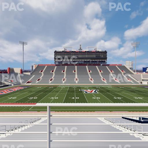 Casino Del Sol Stadium - Section W 5 Seat View