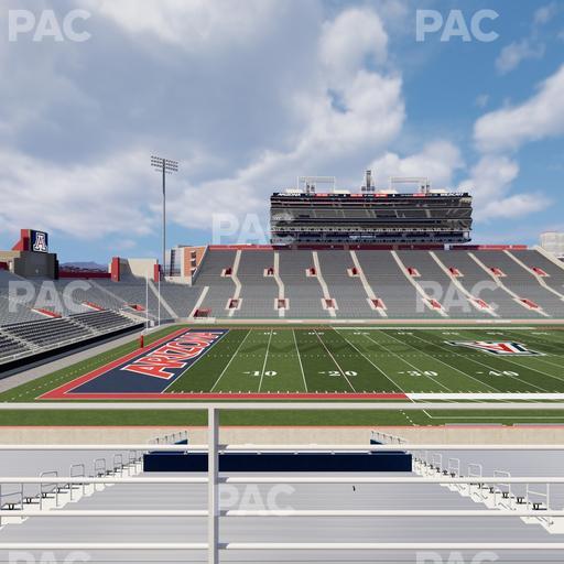 Casino Del Sol Stadium - Section W 6 Seat View