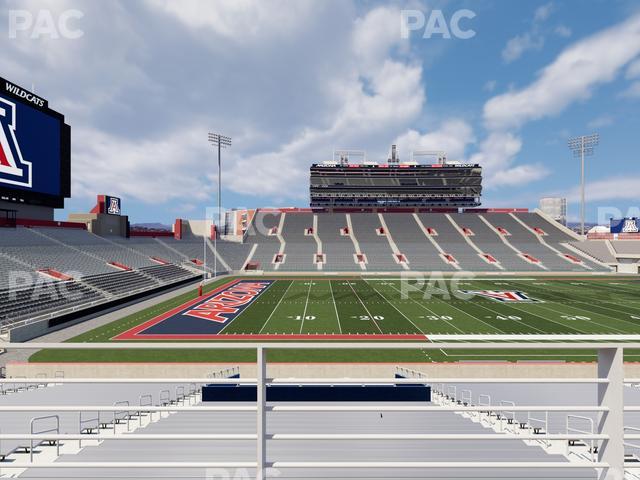 Casino Del Sol Stadium - Section W 6 Seat View