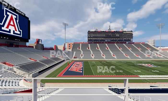 Casino Del Sol Stadium - Section W 7 Seat View