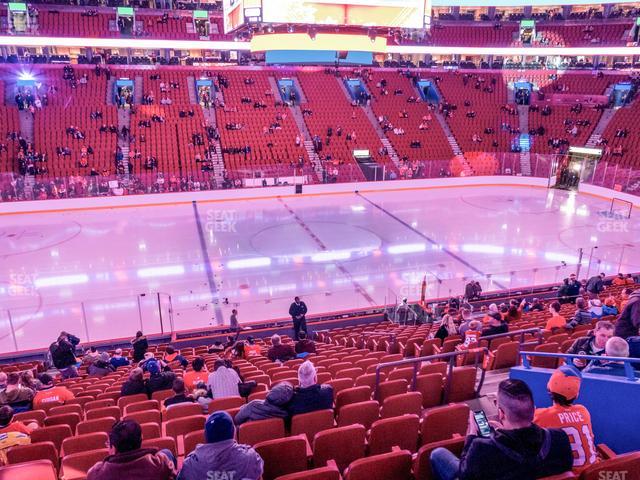 Centre Bell - Section 102 Seat View