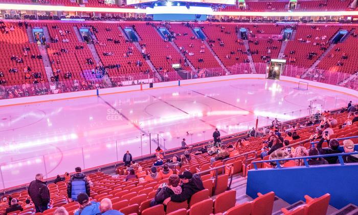 Centre Bell - Section 103 Seat View