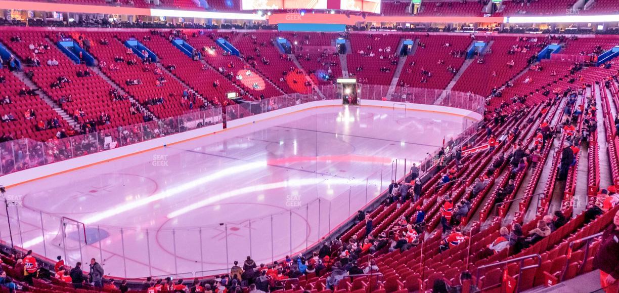 Centre Bell - Section 105 Seat View