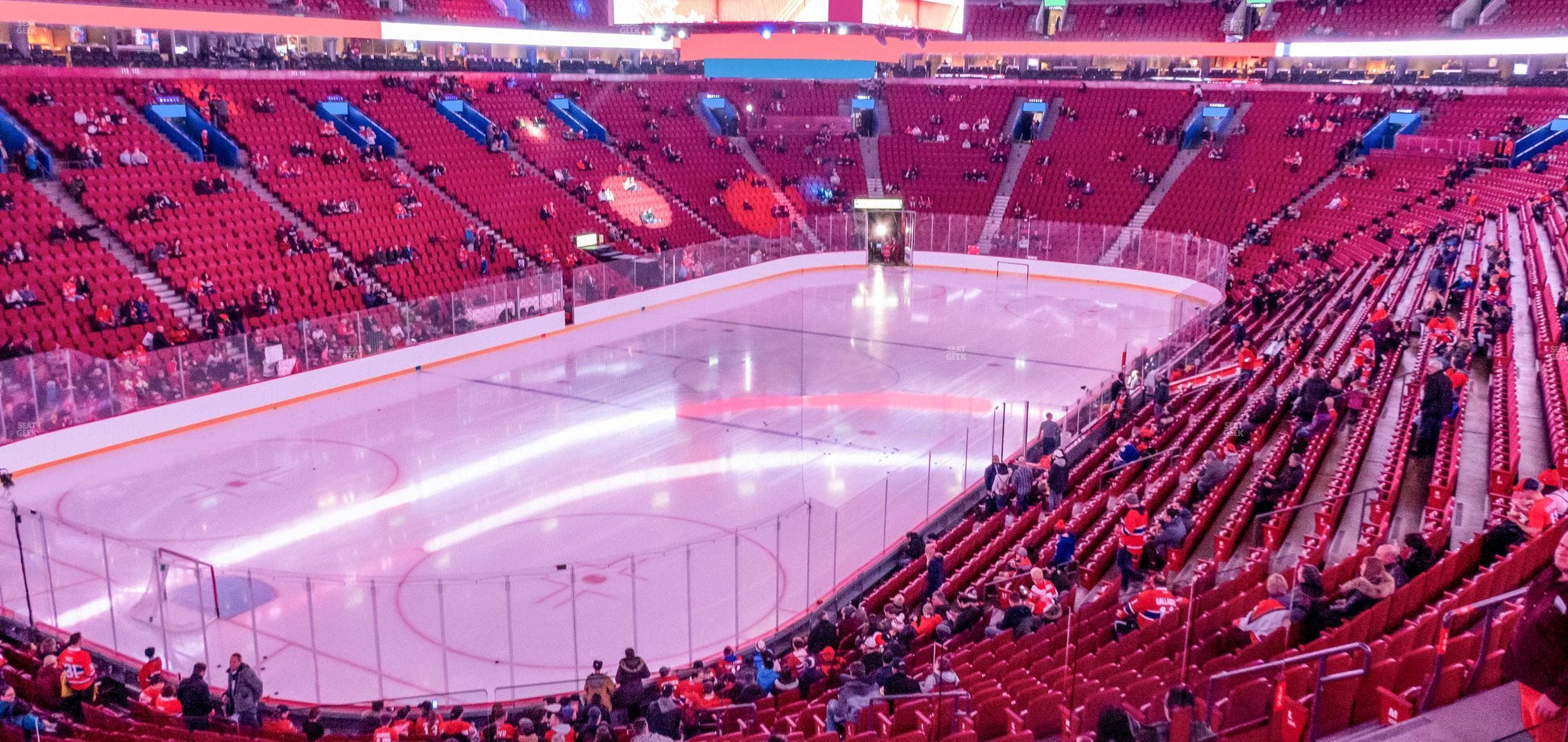 Centre Bell - Section 105 Seat View