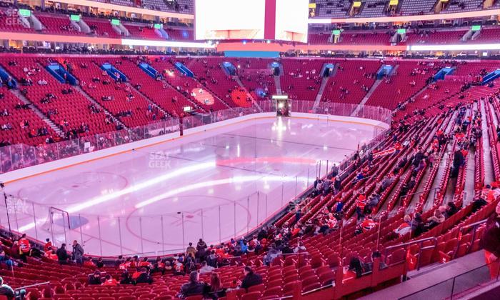 Centre Bell - Section 105 Seat View