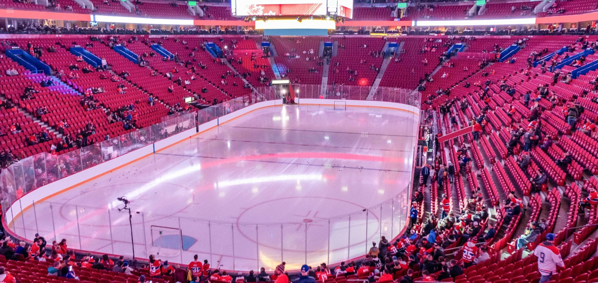 Centre Bell - Section 106 Seat View