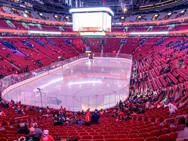 Centre Bell - Section 106 Seat View