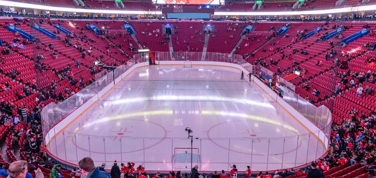 Centre Bell - Section 107 Seat View