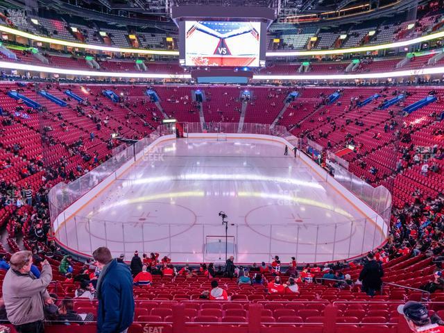 Centre Bell - Section 107 Seat View