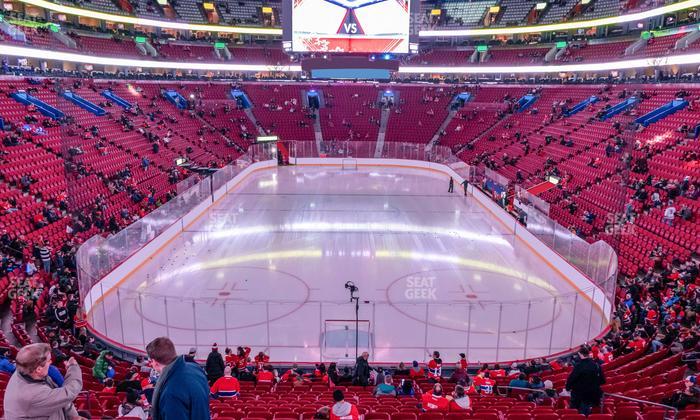 Centre Bell - Section 107 Seat View