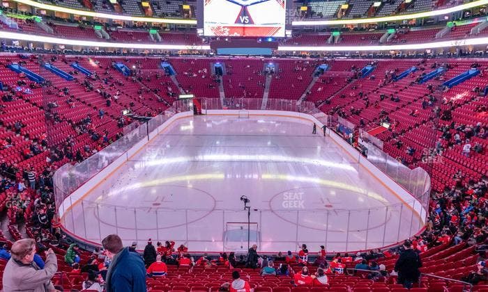 Centre Bell - Section 107 Seat View