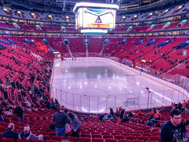 Centre Bell - Section 108 Seat View