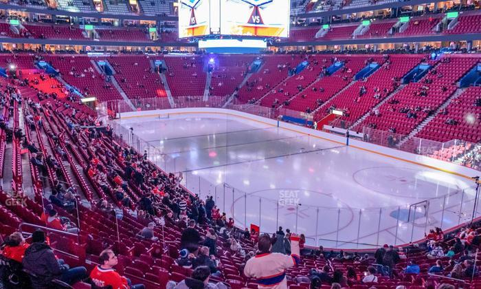 Centre Bell - Section 109 Seat View