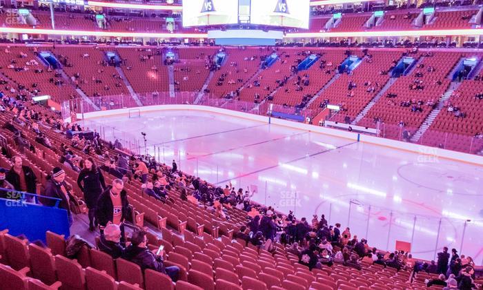 Centre Bell - Section 110 Seat View