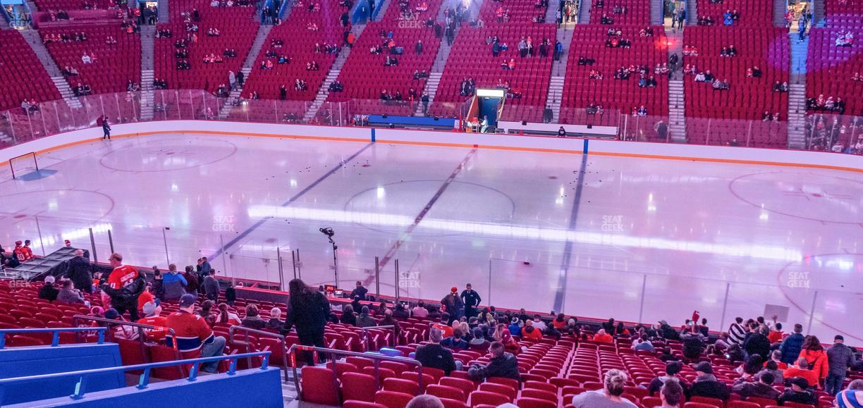 Centre Bell - Section 112 Seat View
