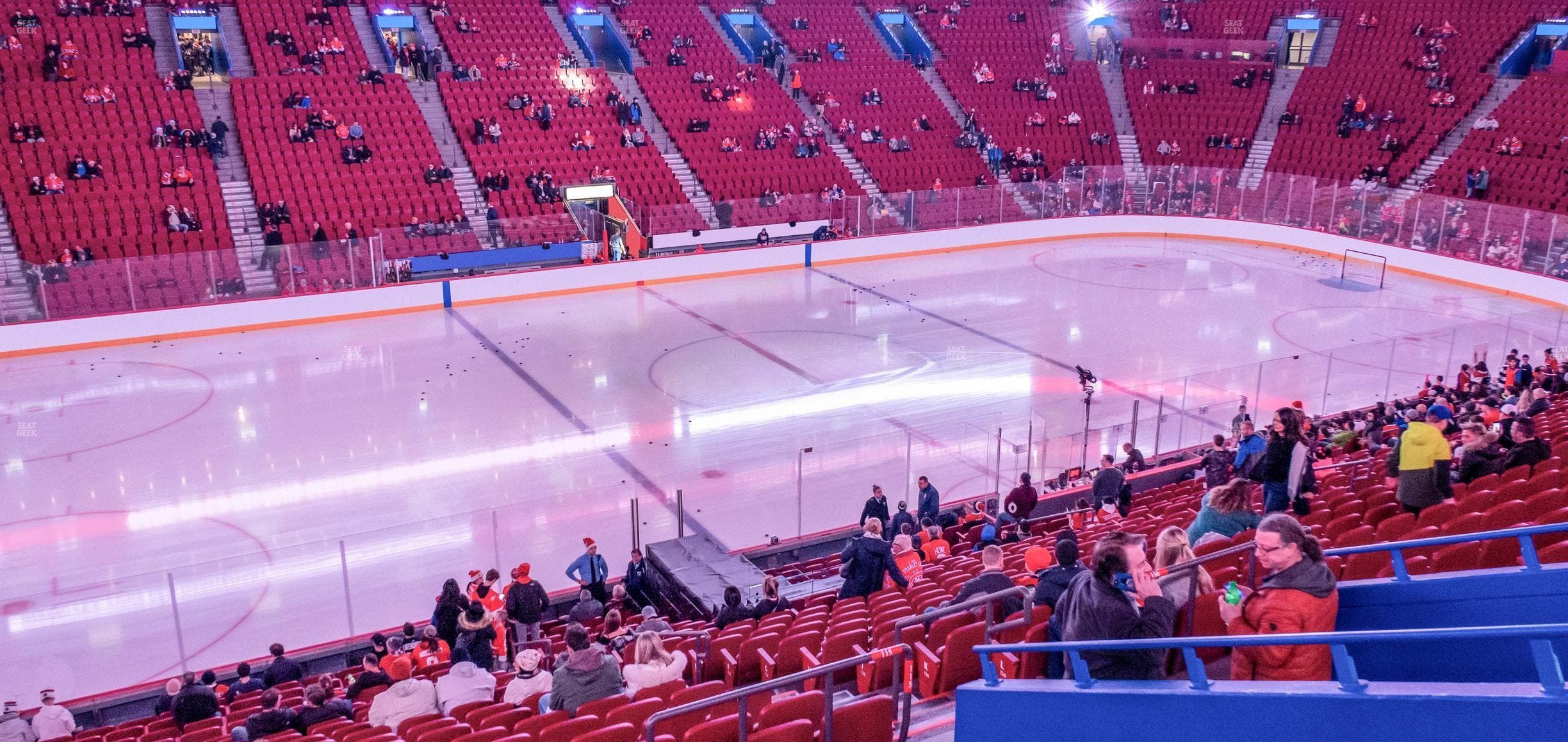 Centre Bell - Section 115 Seat View