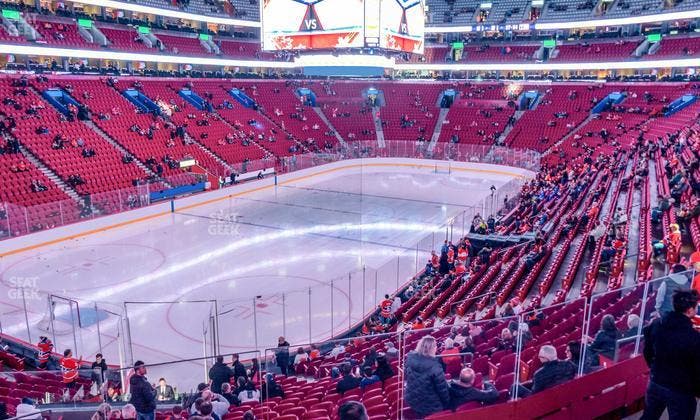 Centre Bell - Section 117 Seat View