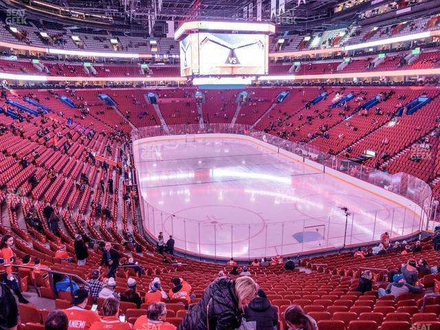 Centre Bell - Section 120 Seat View