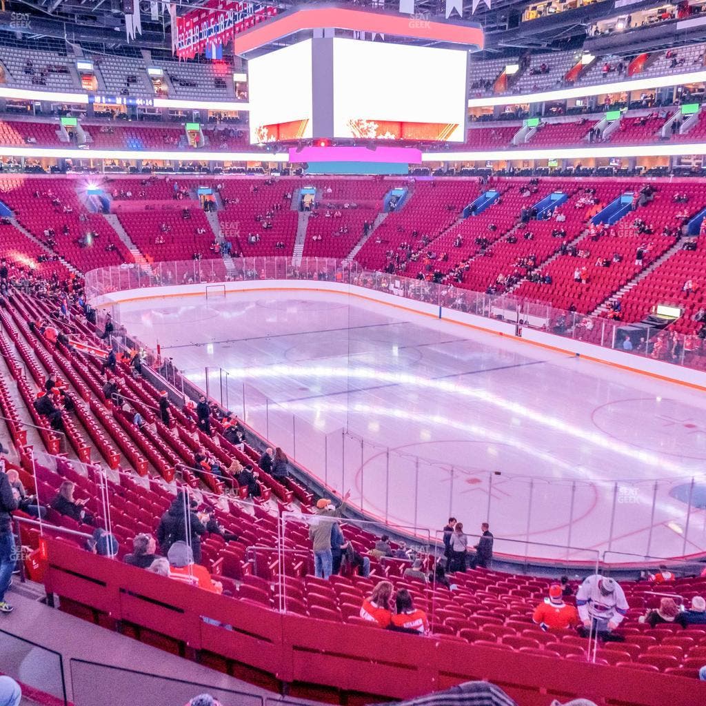 Centre Bell - Section 121 Seat View