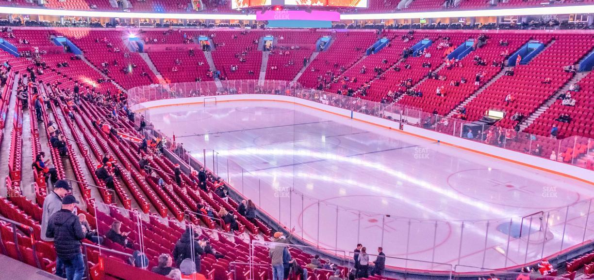 Centre Bell - Section 121 Seat View