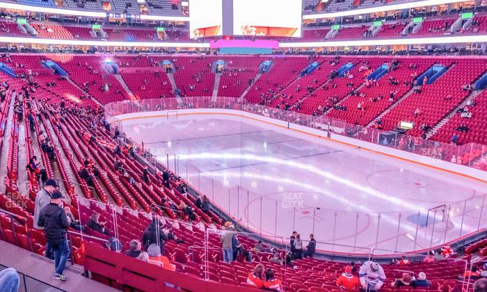 Centre Bell - Section 121 Seat View