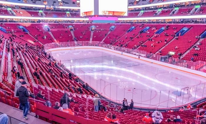 Centre Bell - Section 121 Seat View